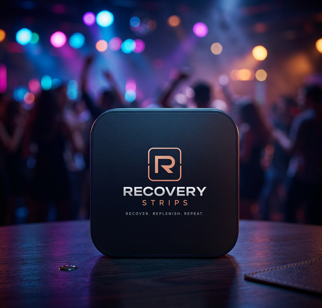 Recovery tin in nightclub